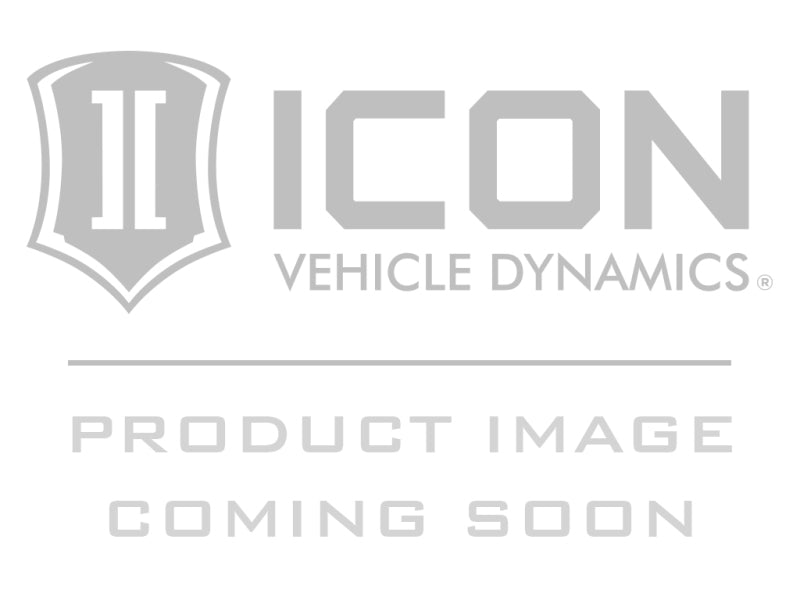 Placeholder image for ICON with text stating "Product Image Coming Soon." Stay tuned for our latest on the ICON 2022+ Toyota Tundra 2-3.5in Stage 5 3.0 Suspension System (TUBULAR), promising unparalleled performance for Tundra suspension systems, featuring advanced remote reservoir shocks.