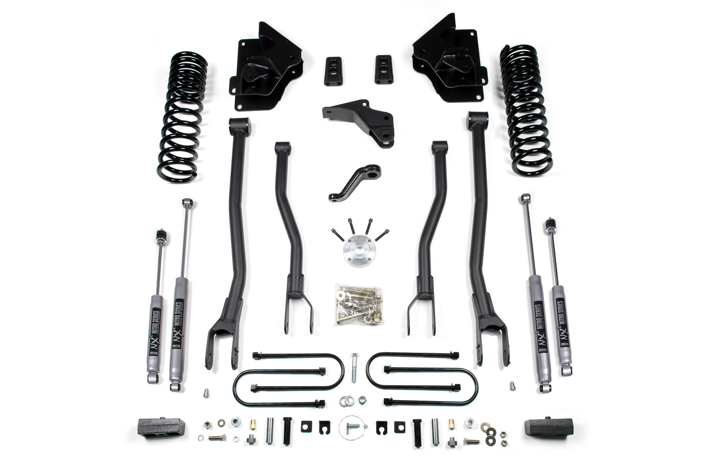 4 Inch Lift Kit W/ 4-Link | Ram 3500 (13-18) 4WD | Diesel