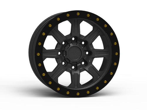 G500 17x8.5 Simulated Beadlock-Anthracite