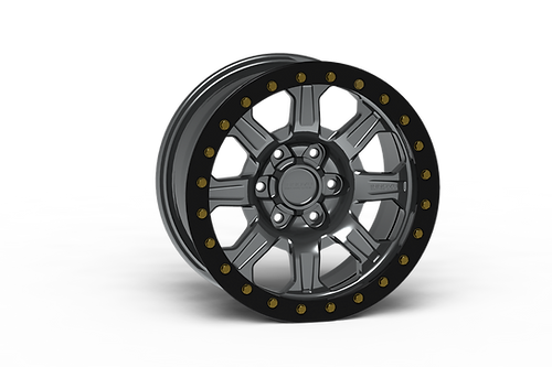 G500 17x8.5 Simulated Beadlock-Machined