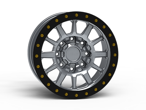 G600 17x8.5 Simulated Beadlock-Machined